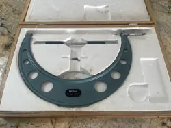 MITUTOYO 11-12” OUTSIDE MICROMETER ~ RATCHET STOP ~ 103-226 ~ TESTED ~ NICE!