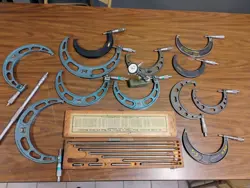 FOWLER STARRETT MITUTOYO MICROMETERS INDICATOR LOT