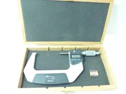MITUTOYO  OUTSIDE  MICROMETER # 293 - 347 - 30 .. 3 - 4