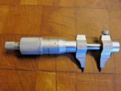SATIN FINISH MITUTOYO 145-193 CALIPER-TYPE INSIDE MICROMETER .2 TO 1.2