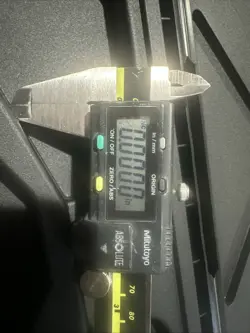 USED MITUTOYO DIGIMATIC 0-6 INCH DIGITAL VERNIER CALIPER