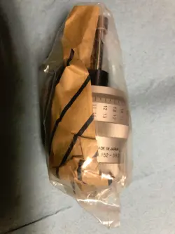 NEW MITUTOYO HEAD MICROMETER IN OPEN BOX STILL IN PLASTIC WRAP 