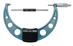 MITUTOYO 103-129 OUTSIDE MICROMETER 0-25MM RANGE, 0.001MM GRADUATION