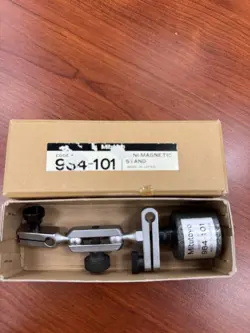 🇺🇸MITUTOYO MINI-MAGNET NO. 984-105 STAND ORIGINAL BOX🇺🇸