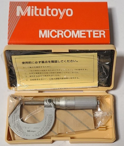 MITUTOYO BRAND NEW 101-117 MICROMETER 0-1