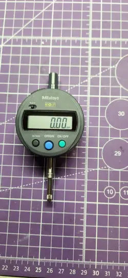 MITUTOYO DIGITAL INDICATOR ID-S1012MXB, 543-782B,  0-0.5 INCH / 12.7MM