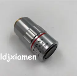 1PC USED MITUTOYO M PLAN APO 5X/0.14 FULL ACHROMATIC BRIGHT FIELD OBJECTIVE #.