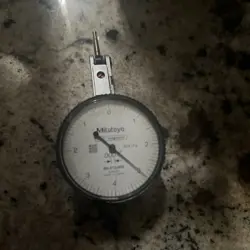 MITUTOYO DIAL INDICATOR -  6 JEWELS NO. 2803-10 - .0001