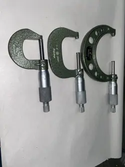 LOT OF MITUTOYO OUTSIDE MICROMETER (0-1”; 1-2” AND 2-3” .0001