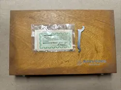 MITUTOYO 103-220 WOOD CASE FOR MICROMETER ***CASE ONLY**