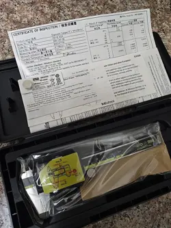 MITUTOYO 500-195-30 ABSOLUTE DIGITAL CALIPER, 0 TO 4