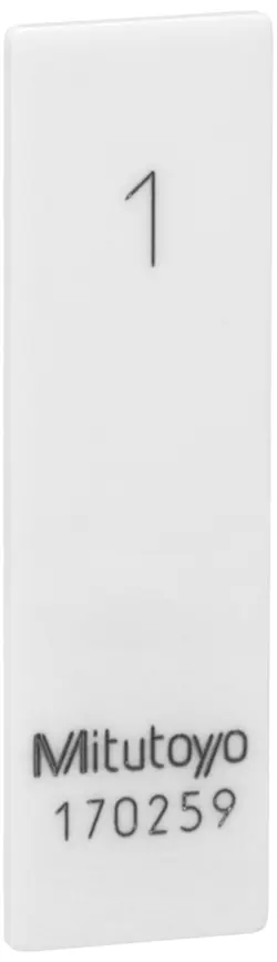 MITUTOYO RECTANGULAR GAUGE BLOCK CERAMICS GRADE 0 1MM 613611-02