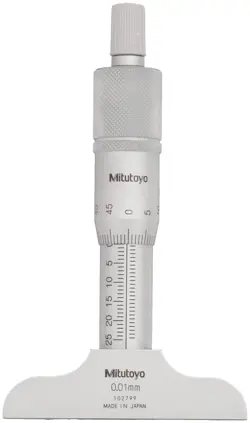 MITUTOYO DEPTH MEASURING MICROMETER DMS6025