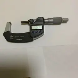 USED MITUTOYO DIGIMATIC OUTSIDE MICROMETER 293-241 MDC-50PJ 25-50MM 0.001MM