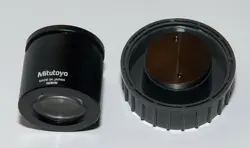 NOS MITUTOYO MT-L/1X (MT-L1X) 200 MM FL TUBE LENS 355-1800 NM ULTRAVIOLET TO NIR