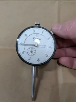 MITUTOYO NO. 2416 DIAL INDICATOR .001