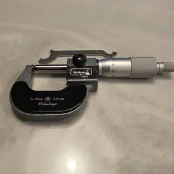 MITUTOYO MICROMETER 295-115 SPHERICAL FACE