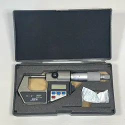OUTSIDE DIGITAL MICROMETER SPI 10-891-0 PRECISE PRECISION MADE IN JAPAN JAPANESE