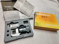  MITUTOYO 700-118-20 QUICK MINI DIGITAL THICKNESS GAUGE, INCH/METRIC