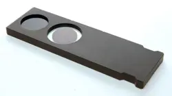 USED MITUTOYO BD BRIGHT FIELD / DARK FIELD SLIDER FOR FS100 FS110 MICROSCOPES