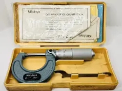 MITUTOYO SET KIT NO. 103-127 CALIPER ORIGINAL CASE