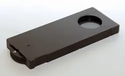 USED MITUTOYO ANALYZER SLIDER FOR ULTRAPLAN, FS100, FS110, AND FS300 MICROSCOPES