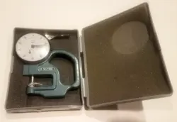 MITUTOYO 7300 DIAL THICKNESS GAGE .001-.400 NO.2412-08 IN ORIGINAL CASE