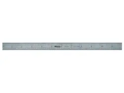 MITUTOYO 182-121 - SERIES 182, WIDE RIGID STEEL RULE, SIZE - 12IN(4R),