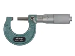 MITUTOYO 103-135 - MIC, OUTSIDE, 0-1 INCH, 0.0001 INCH, FT