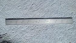 MITUTOYO 12 INCH 16R COMBINATION SQUARE RULE USED