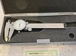 MITUTOYO 505-629 DIAL CALIPERS D4