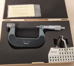 EXCELLENT MITUTOYO THREAD MICROMETER 2-3