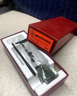 MACHINIST TOOL: MITUTOYO MINI-MAGNETIC INDICATOR STAND (NOS) 7023