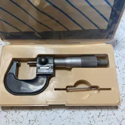 MITUTOYO COUNT OUTSIDE MICROMETER 0~25MM M810-25 FROM JAPAN USED ITEM