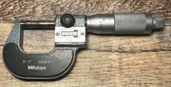 MITUTOYO 193+211 OUTSIDE MICROMETER 0-1