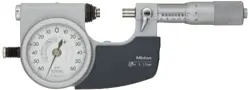 MITUTOYO 510-141 DIAL INDICATING MICROMETER  RATCHET STOP  0-25MM RANGE  0.001MM