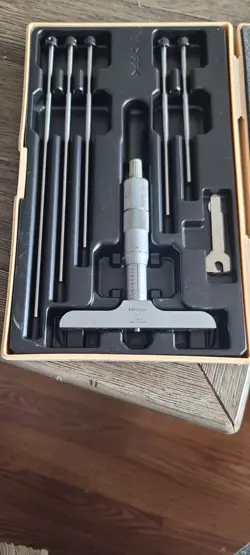 MITUTOYO 129-132 MICROMETER DEPTH GUAGE