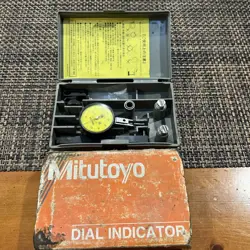 🇺🇸MITUTOYO 513-405T HORIZONTAL DIAL TEST INDICATOR SET - 0.002MM GRADUATION