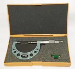 MITUTOYO 122-126 OUTSIDE MICROMETER 1-2