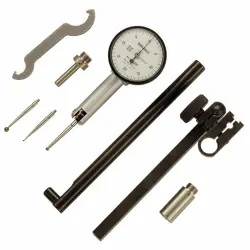 MITUTOYO 513-518-10T TEST INDICATOR SET,SWL HD,0 TO 0.040 IN 4CGT4