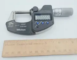 MITUTOYO #293-334 ELECTRONIC DIGITAL MICROMETER 0-1