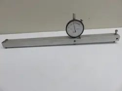 MITUOYO FLATNESS BAR GAGE W/ INDICATOR 3/4