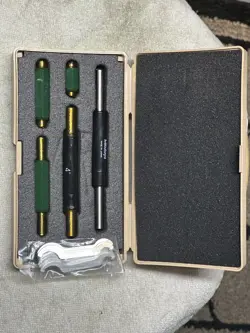 MITUTOYO STANDARD SET, COMPLETE WITH WRENCHES, NEVER USED