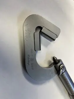 FLUTE V-ANVIL MICROMETER
