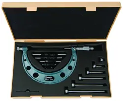MITUTOYO 104-139A OUTSIDE MICROMETER, 0-100MM - NIB