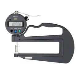MITUTOYO 547-520S DIGITAL FLAT ANVIL THICKNESS GAUGE, 0 TO 0.47
