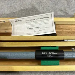 MITUTOYO 133-166 TUBULAR INSIDE MICROMETER: 625-650MM NEW MADE IN JAPAN
