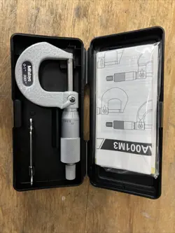 MITUTOYO CARBIDE FACED MICROMETER M120