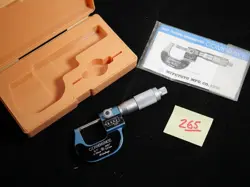 MITUTOYO 159-211 COMBIMIKE MICROMETER - METRIC 0-25MM NICE W/CASE IN BOX