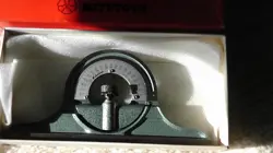 MITUTOYO NOS 180-301 COMBINATION PROTRACTOR HEAD, MACHINIST/TOOL & DIE, CLEAN!